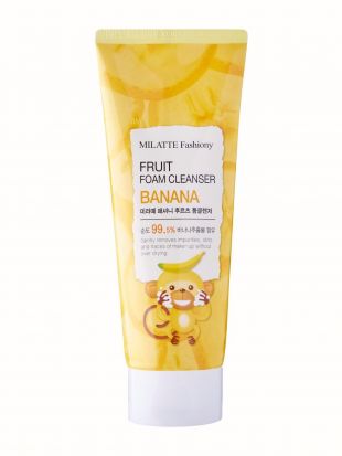 Milatte Fashiony Fruit Foam Cleanser Banana