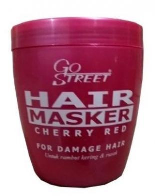 Go Street Professionnel Hair Masker Cherry Red for Damage Hair