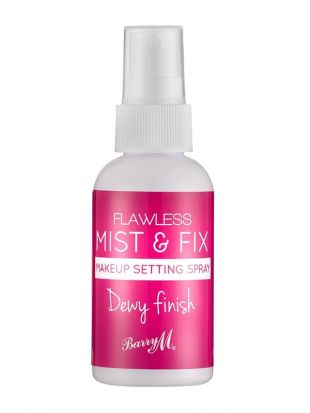 Barry M Flawless Mist & Fix Makeup Setting Spray Dewy Finish