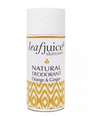 Leaf Juice Skincare Orange & Ginger Natural Deodorant 