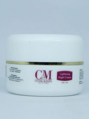 Cucok Meong Skincare Lightening Night Cream 