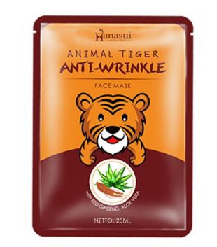 Hanasui Animal Tiger Face Mask Anti Wrinkle