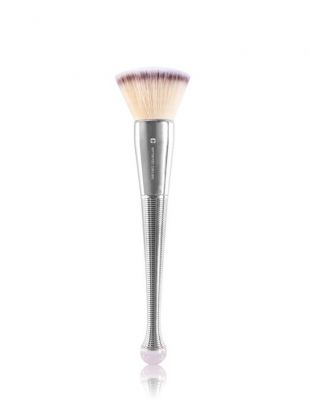 Armando Caruso Elegant Silver Foundation Stippling Brush AC904S