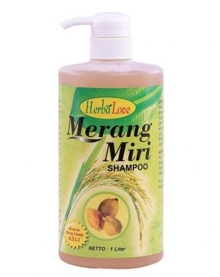 Herbalove Merang Miri Shampoo Merang Kemiri