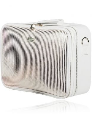 Armando Caruso Large Beauty Bag Aurelia White 1932LW