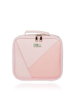 Armando Caruso Mini Beauty Bag Geometric Pastel Pink 1973P