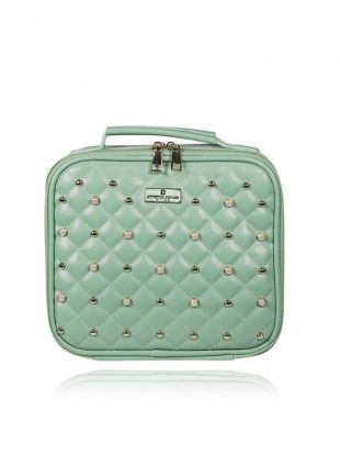 Armando Caruso Mini Beauty Bag Pearl Pastel Green 1972G