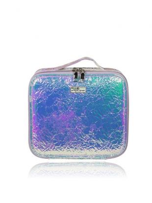 Armando Caruso Mini Beauty Bag Hologram Purple 1971PUR