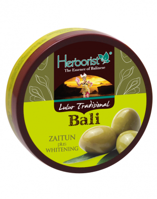 Herborist Lulur Tradisional Bali Whitening + Zaitun Extract