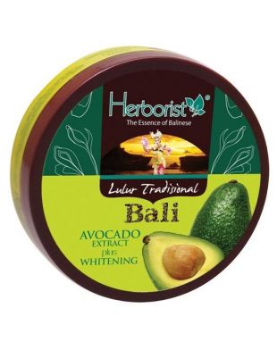 Herborist Lulur Tradisional Bali Avocado Extract + Whitening
