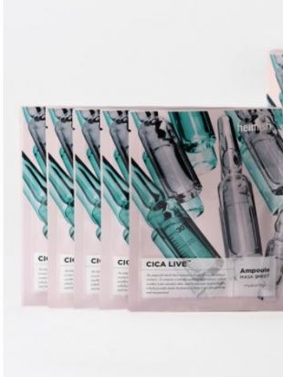 Heimish Cica Live Ampoule Mask Sheet 