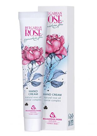 Bulgarian Rose Karlovo Nourishing Hand Cream Signature Spa