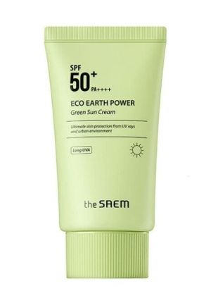 the SAEM Eco Earth Green Sun Cream 