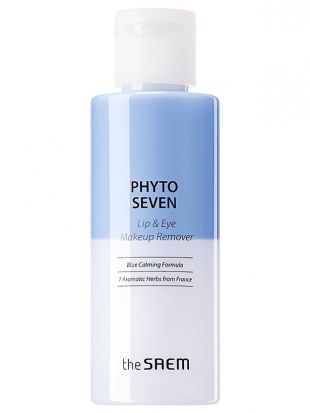 the SAEM Phyto Seven Lip & Eye Makeup Remover 