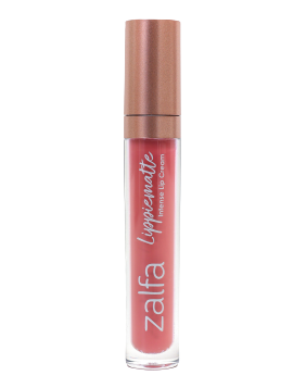 Zalfa Natural Lippiematte Intense Lip Cream Serum-Infused Fall in Mauve