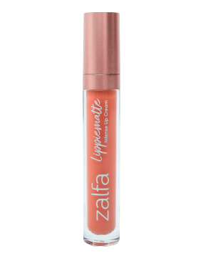 Zalfa Natural Lippiematte Intense Lip Cream Serum-Infused Peachfull