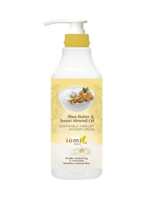 iomi Yoghurt Milk Shower Cream Shea Butter and Sweet Almond