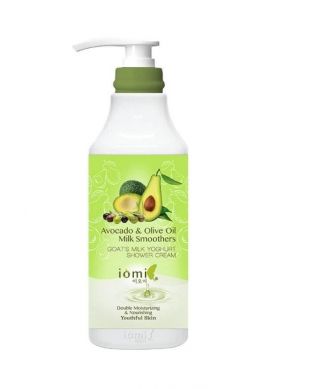 iomi Yoghurt Milk Shower Cream Avocado and Olive Oil