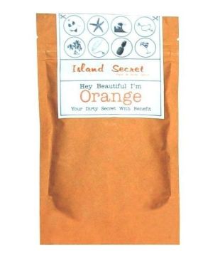 Island Secret Bali Face & Body Scrub Orange