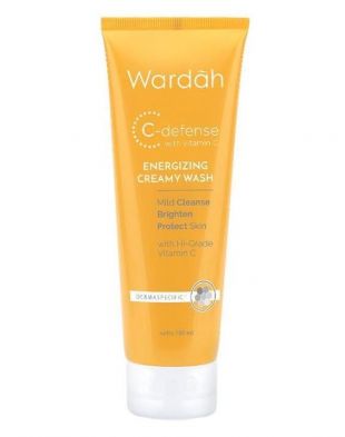 Wardah C-Defense Energizing Creamy Wash 