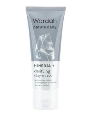 Wardah Nature Daily Mineral+ Clarifying Clay Mask 