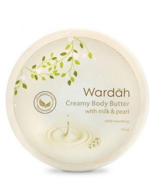 Wardah Creamy Body Butter Milk and Pearl