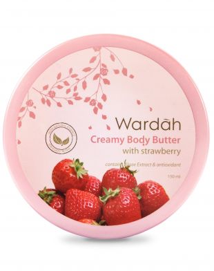 Wardah Creamy Body Butter Strawberry