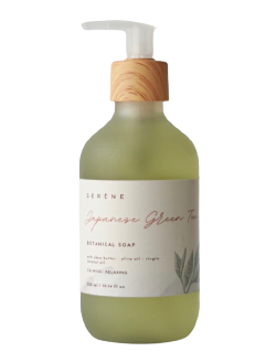 Serene Essentials Japanese Green Tea Botanical Soap 