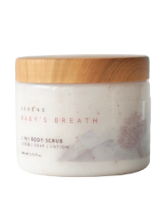 Serene Essentials Baby's Breath 3 in 1 Body Scrub 