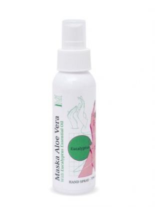 Maska Aloe Vera with Eucalyptus Essential Oil Hand Spray 