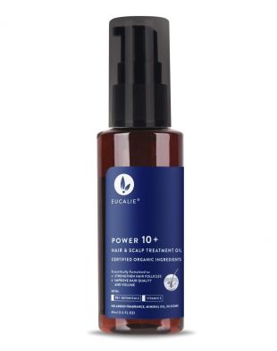 Eucalie Power 10+ Organic Hair & Scalp Treatment Oil 