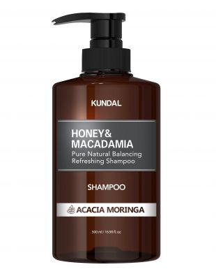 KUNDAL Honey & Macadamia Natural Shampoo Acacia Moringa