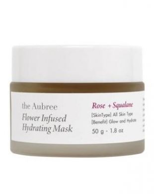 the Aubree Flower Infused Hydrating Mask 