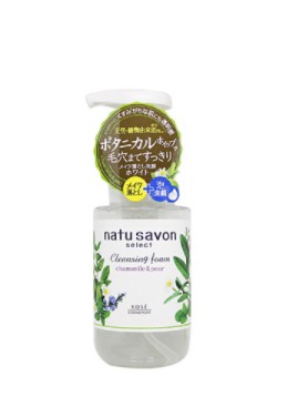 KOSE Cosmeport Softymo Natusavon Cleansing Foam Chamomile & Pear