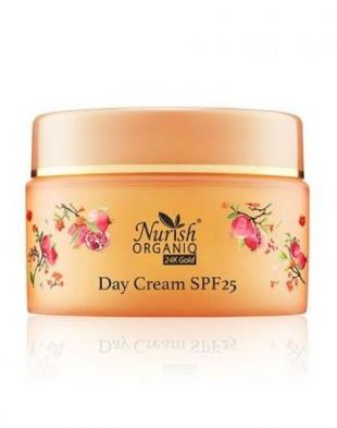 Nurish Organiq 24K Gold Moisturizing Day Cream SPF 25 