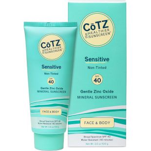 C?TZ Sensitive SPF 40 Broad Spectrum UVA-UVB 