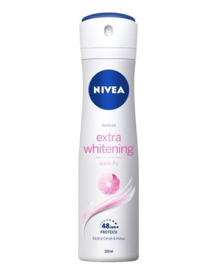 NIVEA Extra Whitening Quick Dry Deodorant Spray 