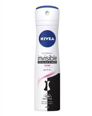 NIVEA Invisible Black and White Clear Spray for Women 