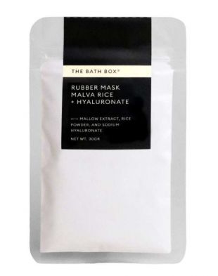 The Bath Box Rubber Mask Malva Rice + Hyaluronate 