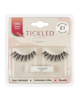 Tickled Seven Individual Pack Eyelashes Elated Flair 2.1