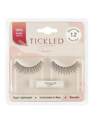 Tickled Seven Individual Pack Eyelashes Elated Flair 1.2