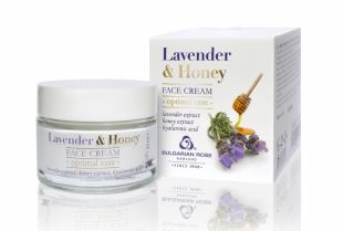 Bulgarian Rose Karlovo Lavender and Honey Face Cream 