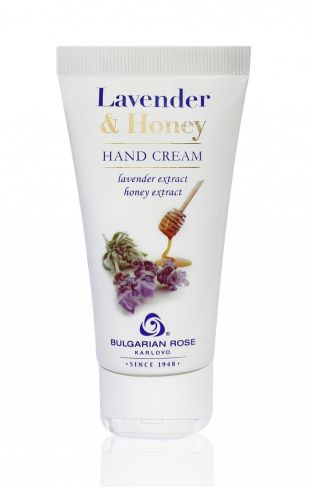 Bulgarian Rose Karlovo Hand Cream Lavender and Honey 