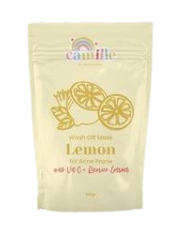 Camille Lemon Wash Off Mask With Licorice Extract & Vitamin C 