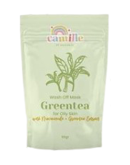 Camille Green Tea Wash Off Mask With Niacinamide 