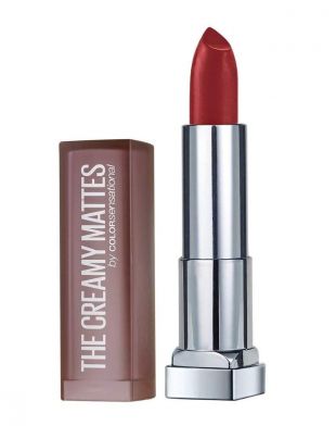 Maybelline Color Sensational Creamy Mattes Lipstick Rubby Red
