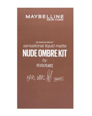 Maybelline Sensational Liquid Matte Ombre Kit x Pevita Pearce Nude