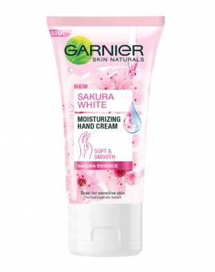 Garnier Sakura White Moisturizing Hand Cream 