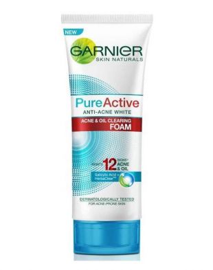 Garnier Pure Active Anti-Acne White Foam 