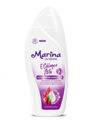 Marina UV White E Collagen Asta Lotion 